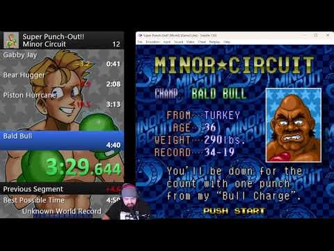 Super Punch-Out!! (SNES) Practice Minor Circuit for Speedrun!