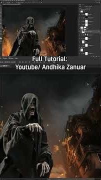 Grim Reaper Apocalypse | Photoshop Manipulation Tutorial #shorts