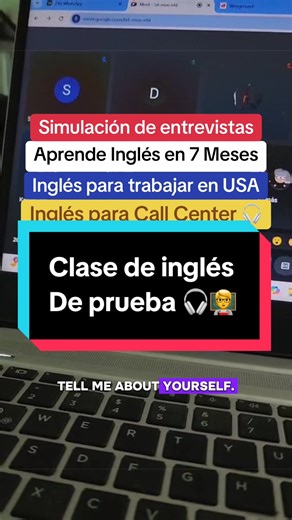 Simulación de entrevistas en inglés para trabajar en USA