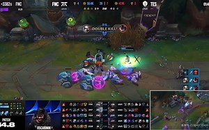 TES FNC！FNC上路奥斯卡青钢影一打二拿下滔搏上辅