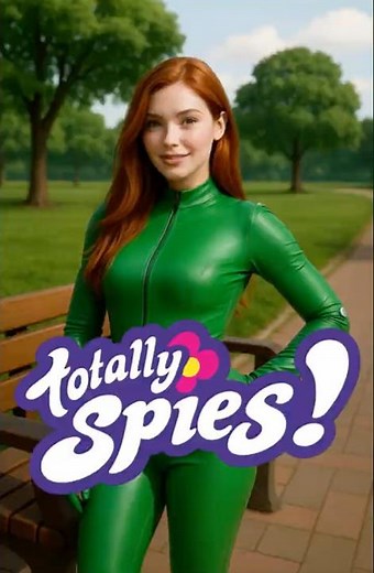 Real-Life Totally Spies Transformation. #livingcartoon #totallyspies