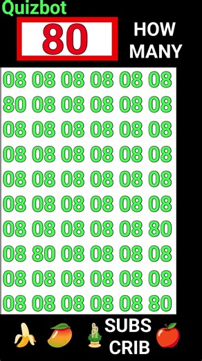 Test Your Observation Skills Find The Same Numbers