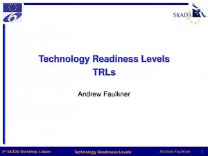 Technology Readiness Levels TRLs - SlideServe
