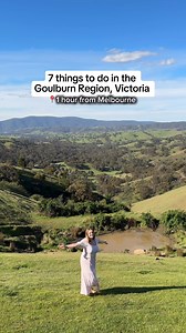How to spend a weekend in the Goulburn Region of Victoria✨ 🥾Climb to the top of the Hume & Hovell Monument in Kilmore 🚴🏻‍♀️Ride the Great Victorian Rail Trail section from Tallarook to Trawool with Wheel House Bikes to find art sculptures 🍽️Stop by Trawool Estate for a fancy lunch or drink overlooking rolling hills 👀Head to Murchison Gap Lookout for an incredible view of the Valley of A Thousand Hills (sunrise is even better)! 💐Pick a beautiful bunch of flowers at Seasonal Concepts Austral