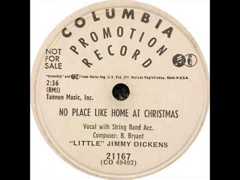No Place Like Home on Christmas ~ "Little" Jimmy Dickens with String Band Acc. (1953)