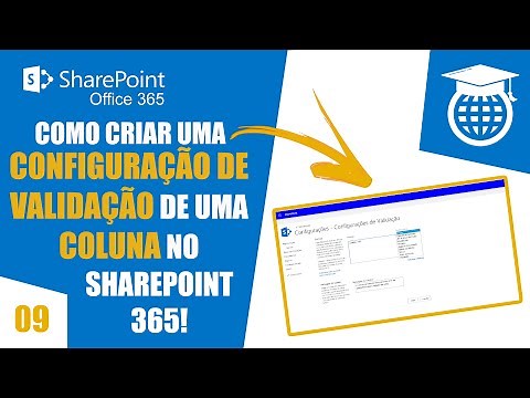 Como criar uma configuração de validação de uma coluna no SharePoint 365?