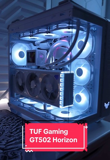 ASUS TUF Gaming GT502 Horizon PC Build Review
