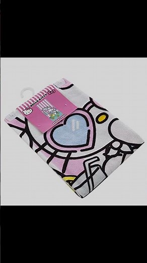 Northwest Beach Towel, Cotton, 30" x 60", Hello Kitty Umbrella Drink - YouTube Short