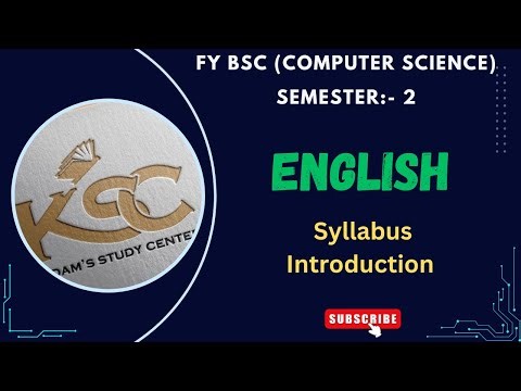 FY BCS || Semester 2 || English || Syllabus Introduction || SPPU ||