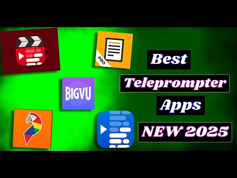 Best 5 Teleprompter Apps for Seamless Presentations and Content Creation (2025)