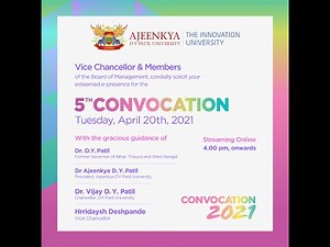 Convocation 2021