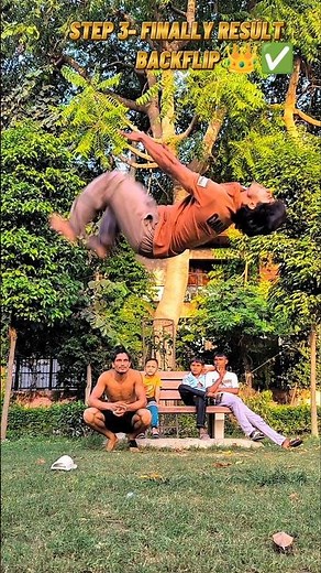 Tutorial backflip parkour gymnastics flip 👀✅ ‪@Filiper_antish01‬ #backflip #shorts #youtubeshorts