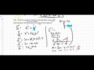 4.7 Applied Optimization Problems