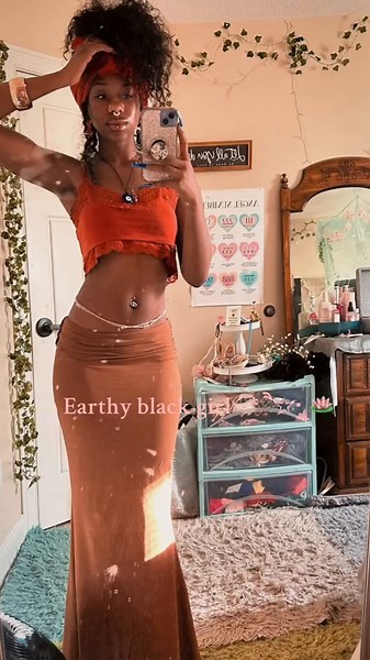 Embracing Earthy Aesthetics as a Black Girl
