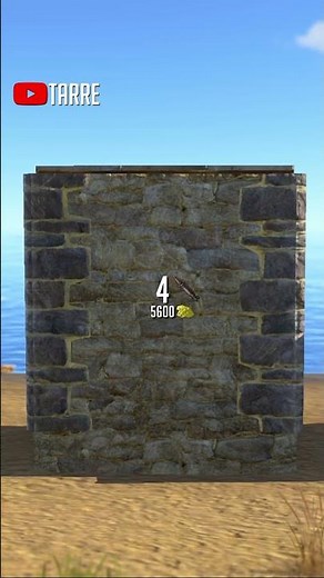 Rust RAID cost for Walls