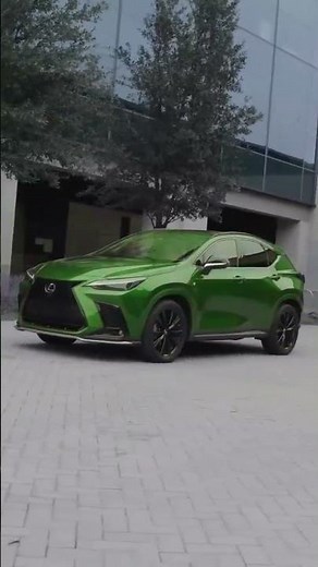 The Lexus NX 350h F-SPORT blends electrified performance with athletic design