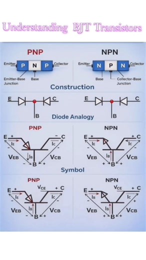 Understanding BJT Transistors 🤔 #diy #shorts #transistor #short