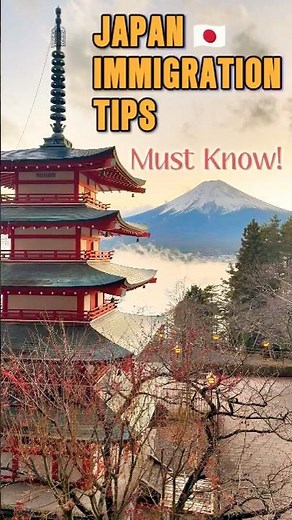 3 Mistakes at Japan Immigration ❌