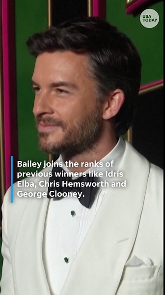 English actor Jonathan Bailey named People's Sexiest Man Alive