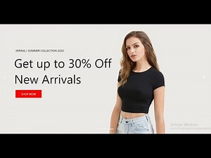 Responsive E-Commerce Website Using Bootstrap-5 in 2022.