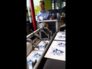 Zund S3 cutting with sheet feeder