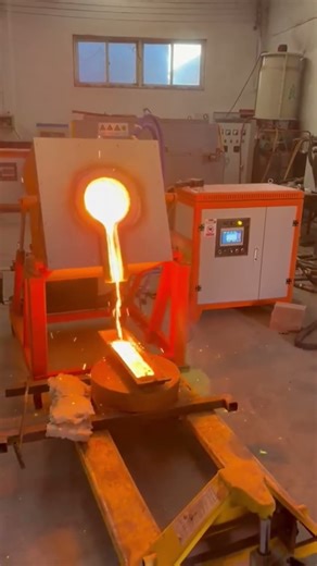 Induction furnace #virel #machine