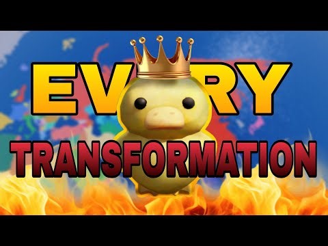 Getting EVERY SINGLE TRANSFORMATION In Roblox Control Europe!