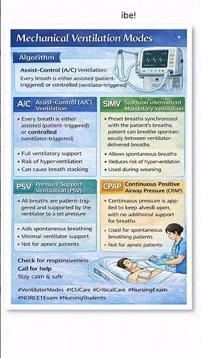 Mechanical Ventilation — Super Short Summary