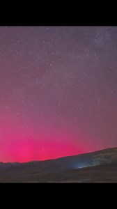 Spread good fortune by sharing this stunning view of Xinjiang's red aurora and meteor captured in one magical moment. #SeeChina #ChinainSeconds #ChineseCulture For more: https://english.cctv.com/ | CCTV