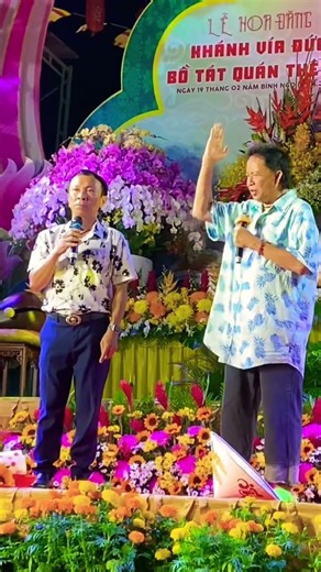 Bảo Chung - Dũng Nhí về Việt Nam biểu diễn tại chùa Vạn Phước #shorts