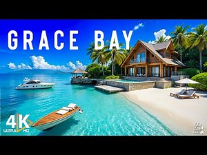 Grace Bay 4K 🌞 Discover the Ultimate Beach Escape in Turks and Caicos