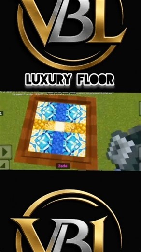 Luxury floor decor in your house #minecraftbuildhacks #minecraftrecipies #minecraftbuild