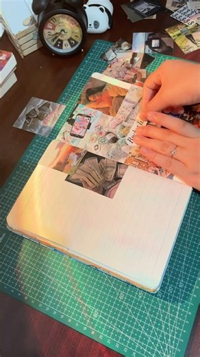 Create a Vision Board in 60 Seconds🌷🌟 #visionboard #mini #2026preparation