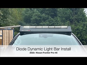 Diode Dynamics Light Bar Install