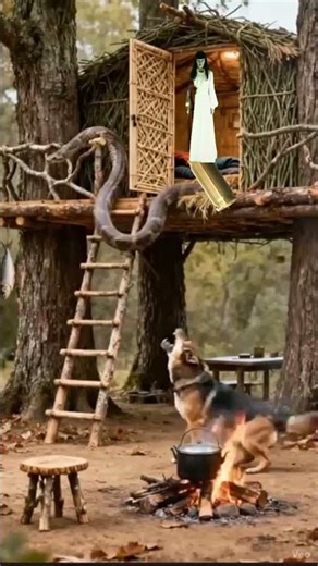 Python at the tree house #funny #comedy