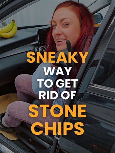 How to Fix Stone Chips on a Black Car