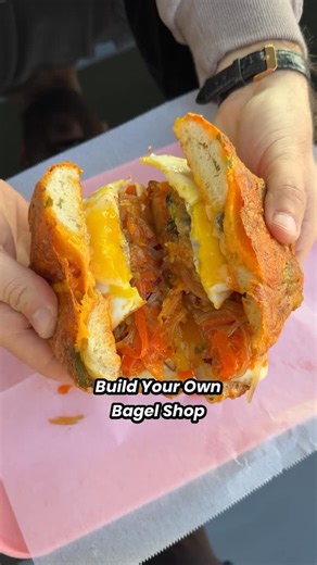 foodbeast | Build-your-own bagels, but make it Korean-inspired 🥯🔥 @deli.seoul is a Korean-run bagel shop where there are zero rules. Pick your bagel,... | Instagram