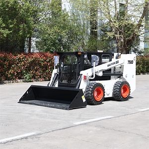 [Hot Item] Hydraulic Construction Machinery Small Skid Steer Loader for Dock
