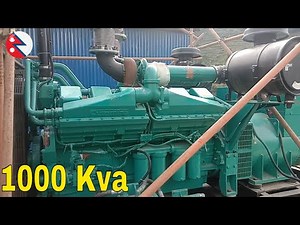 1010 kva Cummins generator commissioning