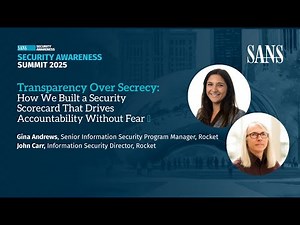 Transparency Over Secrecy: Building a Security Scorecard