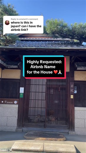 Kamon Airbnb House in Kyoto - Stay in a Real Japanese House