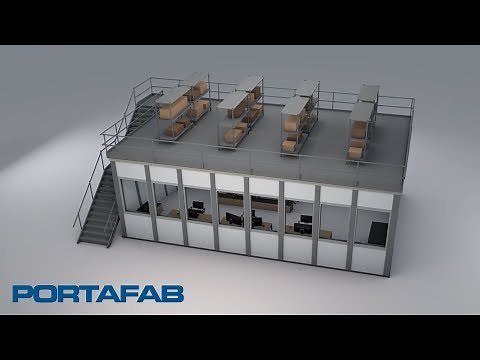 The Most Cost-Effective Way to Create More Space | Modular Warehouse Office | In-Plant Buildings