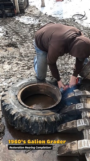 Reviving History: 1960's Galion Grader's Epic Return! 🚜 #mechanic #mechaniclife #reels #viralreels #machinery #excavator | Diesel Creek