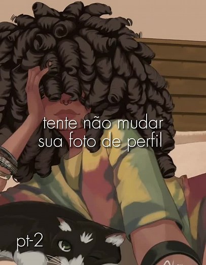Fotos de Perfil Feminina com Cabelos Cacheados