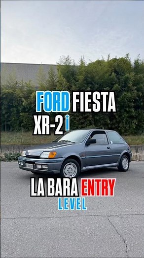 FIESTA xr2-i, the entry level coffin for learning #ford #fordfiesta #fiestaxr2 #youngtimer classi...