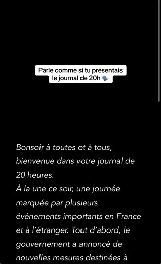 Améliorer son éloquence : exercices pour parler comme au journal de 20h