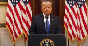 President Trump delivers final address from the White House