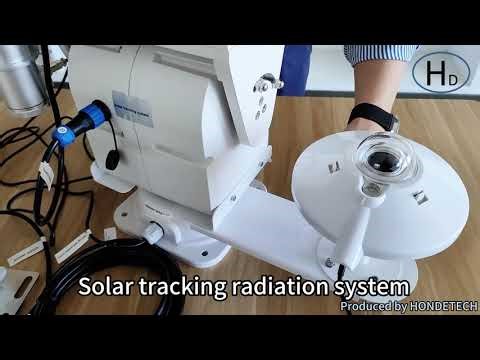 Solar tracking radiation system