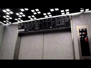 EV0005 Sansei Technologies Traction Elevator 三精テクノロジーズ社製エレベーター 昇降機動画