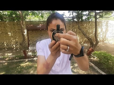How to use Compass to read degree of an Object? | Map Reading Practical for NCC B&C Certificate Exam